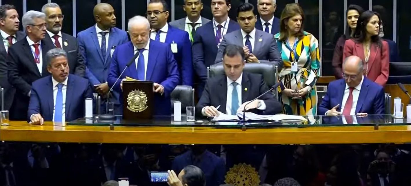 Discurso de Lula no Congresso Nacional