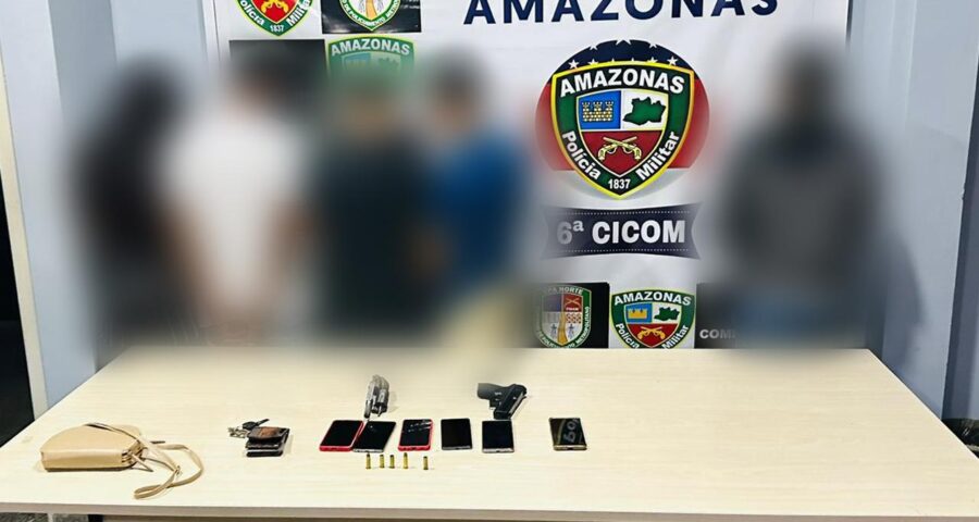 Em 24 horas, 9 pessoas são presas em ações policiais no Amazonas