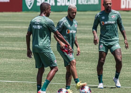 Fluminense no treino desta segunda (16) - Foto: Marcelo Gonçalves/Fluminense