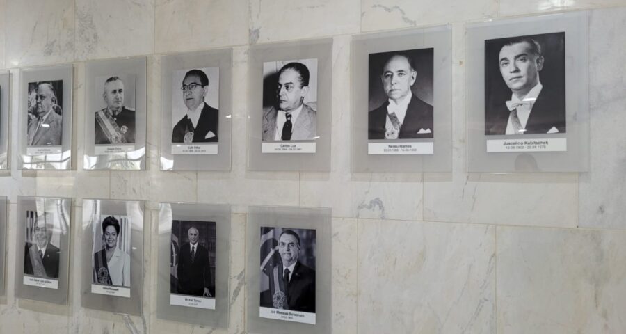 Galeria dos presidentes no Planalto ainda aguarda foto de Lula