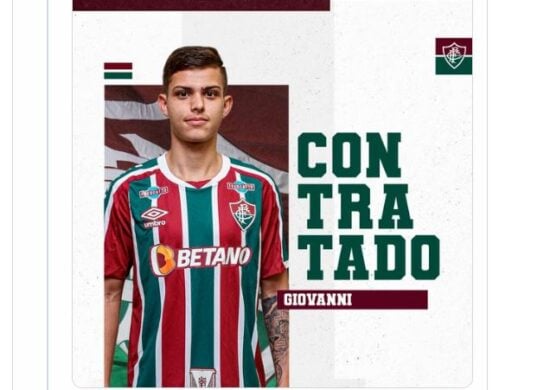 Anúncio da contratação foi feito nesta segunda - Foto: Reprodução/Twitter@fluminense.fc