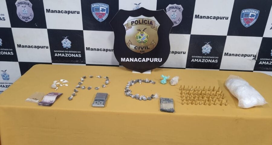 Homem é preso com drogas em Manacapuru