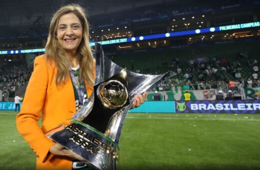 Formada em direito e jornalismo, Leila é casada com José Roberto Lamacchia desde 1998 - Foto: Cesar Greco / Palmeiras