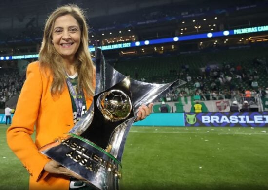 Formada em direito e jornalismo, Leila é casada com José Roberto Lamacchia desde 1998 - Foto: Cesar Greco / Palmeiras