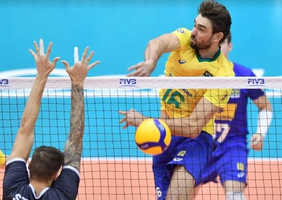 Lucão no Mundial de Vôlei - Foto: Divulgação / FIVB @fivb