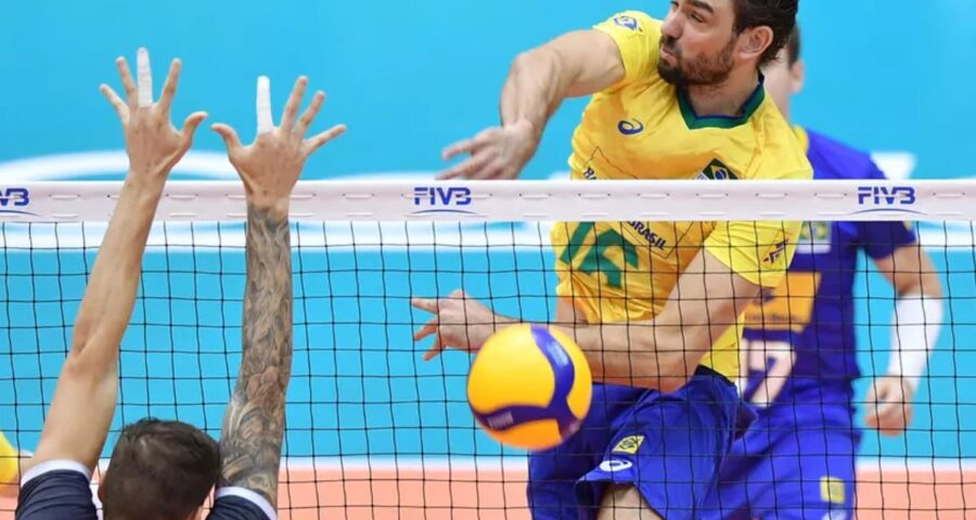 Lucão no Mundial de Vôlei - Foto: Divulgação / FIVB @fivb