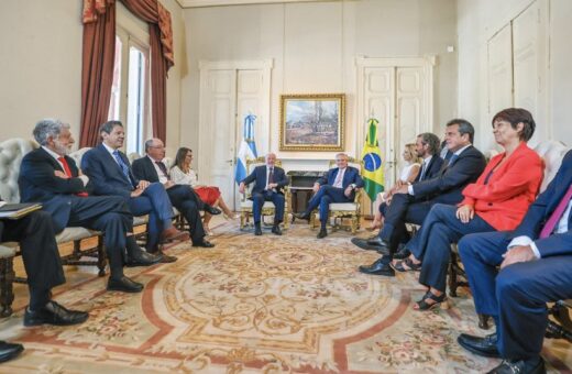 Reunião de Lula e Alberto Fernandéz na Argentina - Foto: Ricardo Stuckert/Presidência da República