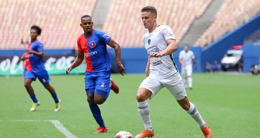 O Manaus ficou no empate de 1 a 1 diante do Parintins, neste domingo (29) - Foto: Ismael Monteiro/ManausFC