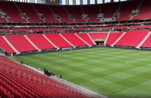 Estádio Mané Garrincha vai receber grande público para Vasco e Palmeiras - Foto: Reprodução/Twitter@manegarrincha