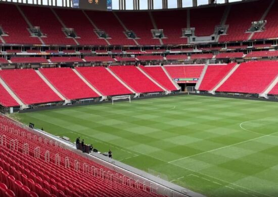 Estádio Mané Garrincha vai receber grande público para Vasco e Palmeiras - Foto: Reprodução/Twitter@manegarrincha