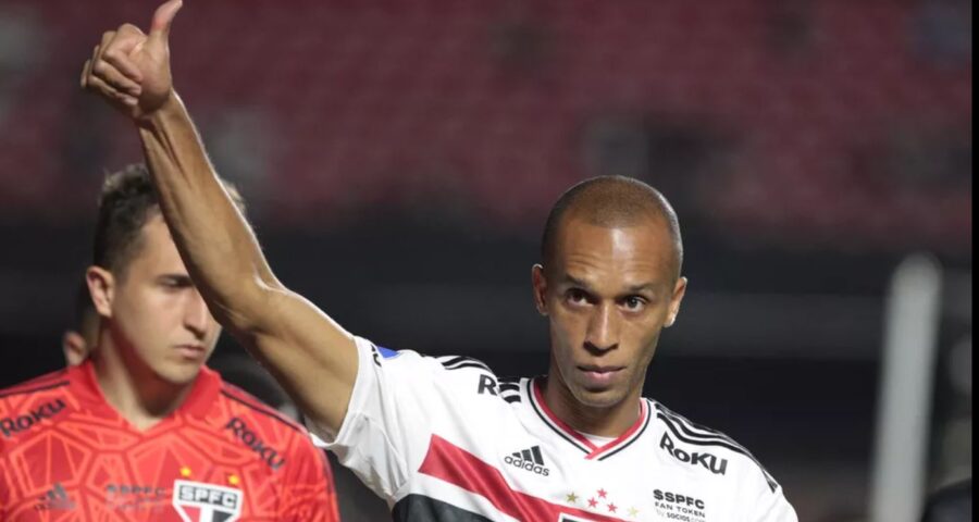 Miranda anunciou aposentadoria nesta quarta (11) - Foto: Reprodução/saopaulofc.net.com.br