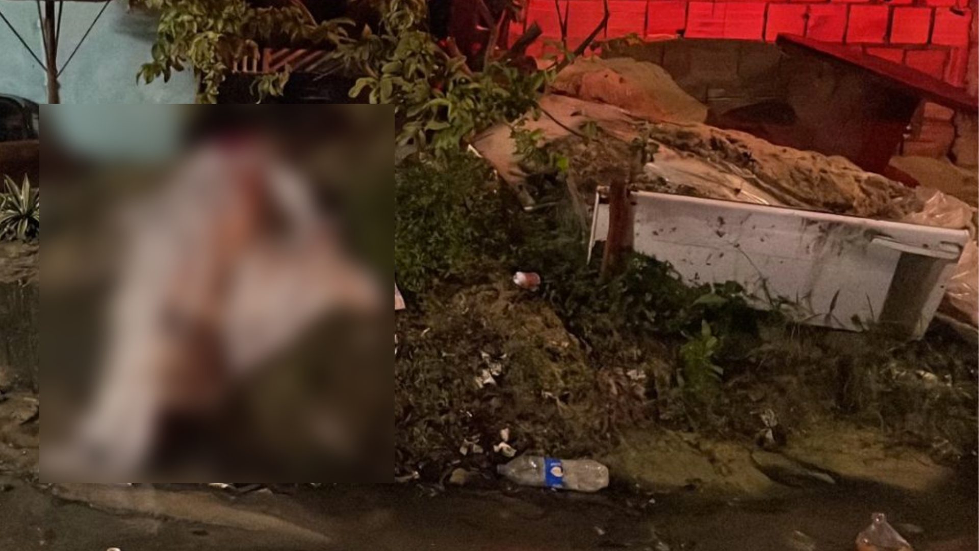 Homem morto a tiros na Zona Norte de Manaus - Foto: Reprodução| Whatsapp