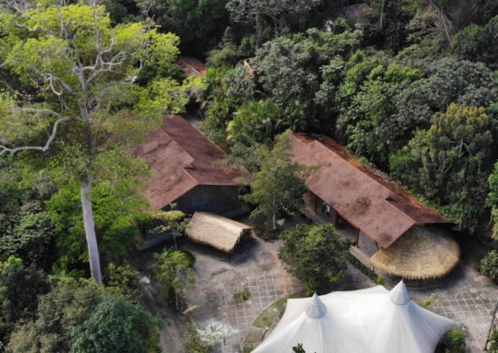 Imagem aérea do Museu da Amazônia (Musa) em Manaus - Foto: Reprodução/Facebook@museudaamazonia