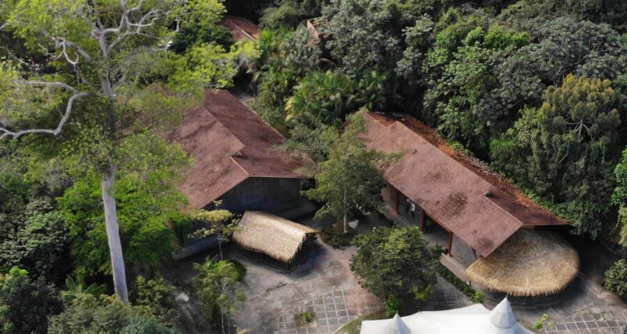 Imagem aérea do Museu da Amazônia (Musa) em Manaus - Foto: Reprodução/Facebook@museudaamazonia