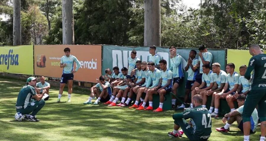 Palmeiras encerrou preparação sob comando de Abel Ferreira - Foto/Reprodução: Twitter@Palmeiras