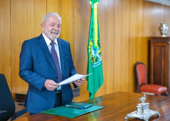 Presidente da República Luiz Inácio Lula da Silva, no gabinete presidencial. Palácio do Planalto, Brasília - Foto: Ricardo Stuckert/PR