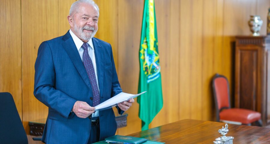 Presidente da República Luiz Inácio Lula da Silva, no gabinete presidencial. Palácio do Planalto, Brasília - Foto: Ricardo Stuckert/PR