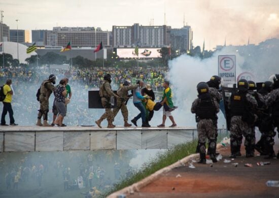 Ato antidemocrático: Bolsonaristas invadem o Congresso Nacional na cidade de Brasília - Foto: Matheus Alves/Futura Press/Estadão Conteúdo