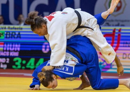 Rafaela Silva ganhou suas quatro lutas antes da decisão do ouro - Foto: Reprodução/Twitter@TimeFlamengo.