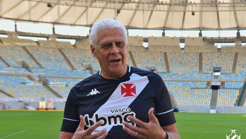 O maior ídolo da história do Vasco vinha lutando contra um tumor no intestino desde o fim de 2021 - Foto: Gabriel Suares/Vasco