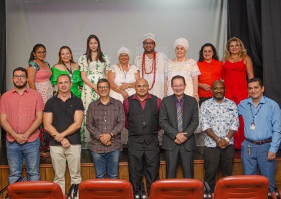 Roda de conversa sobre intolerância religiosa recebeu sete líderes religiosos - Foto: Divulgação/Sejusc