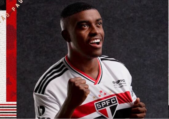 Jhegson Méndez foi anunciado nas redes sociais do São Paulo - Foto: Reprodução/Twitter@spfc