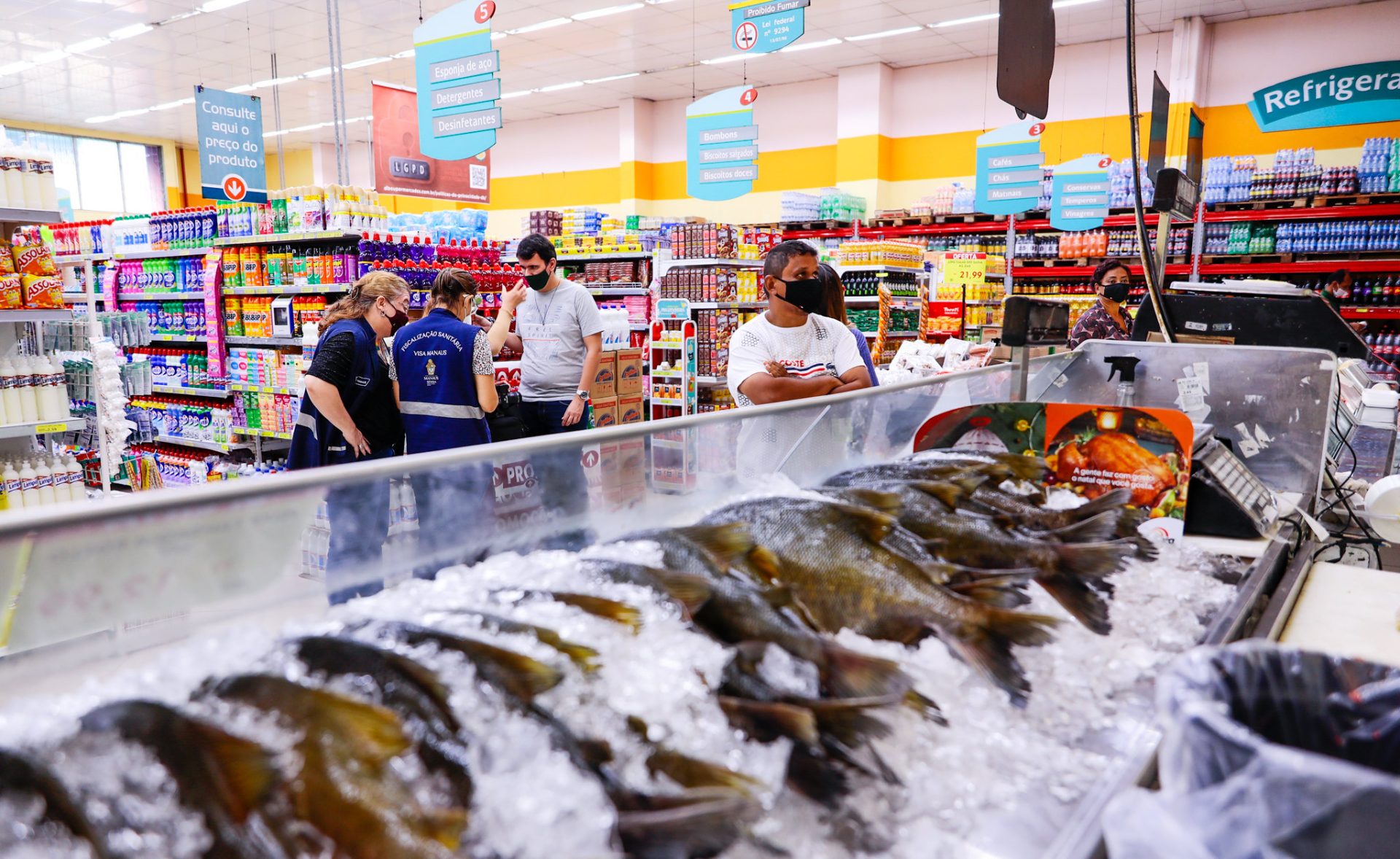 Supermercados de Manaus - Foto: João Viana / Semcom
