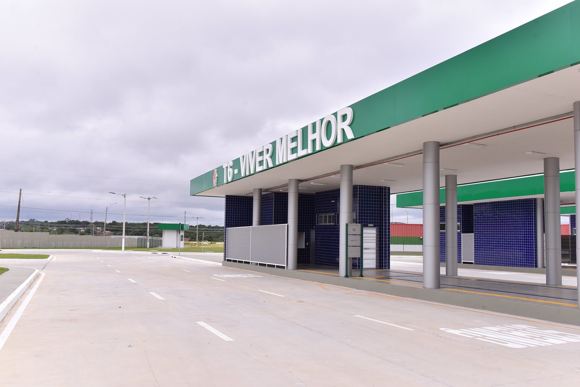 Terminal 6 (T6) no Conjunto Viver Melhor, na Zona Norte de Manaus - Fotos: Dhyeizo Lemos/ Semcom