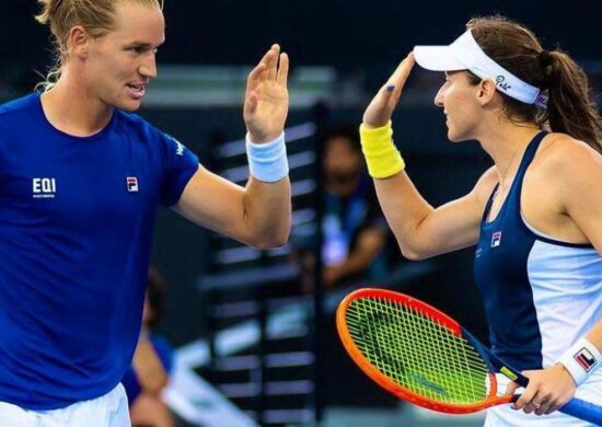 Matos e Luisa vencem e vão à final do Aberto da Austrália - Foto: Reprodução/Twitter@australiaopen