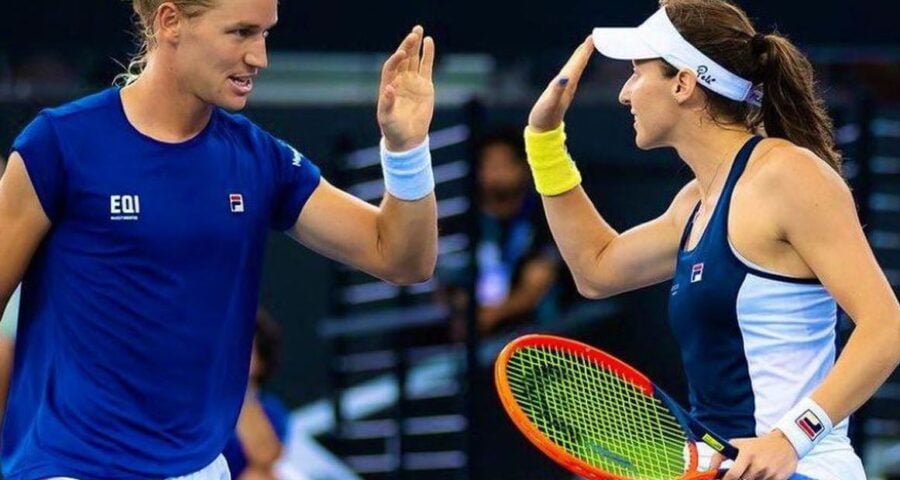 Matos e Luisa vencem e vão à final do Aberto da Austrália - Foto: Reprodução/Twitter@australiaopen