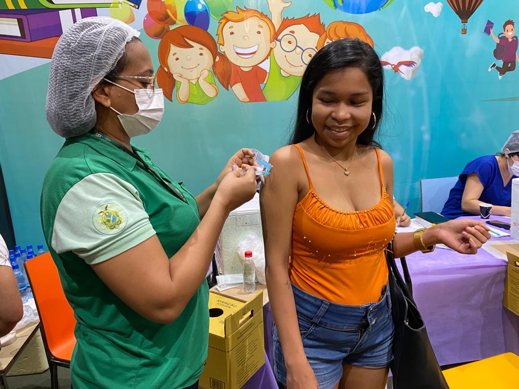 Vacinação contra a Covid-19 em Manaus