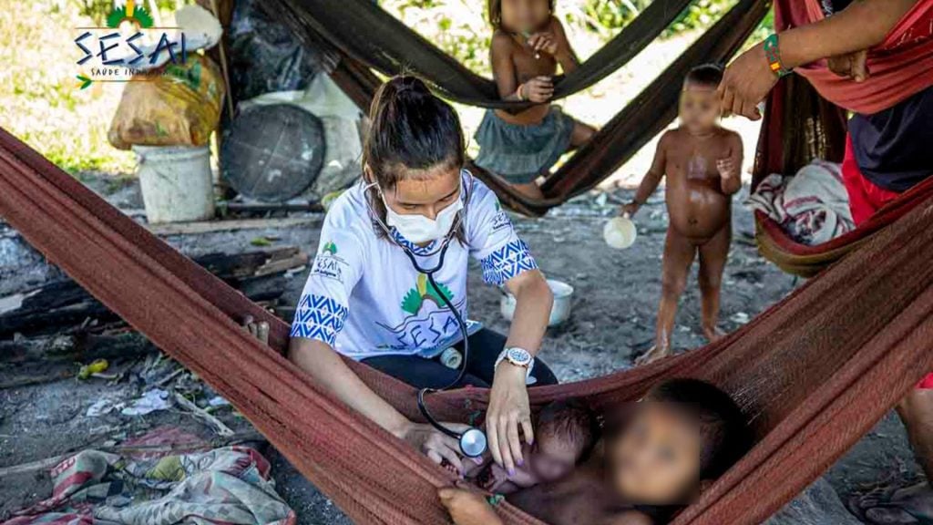 Atendimento do DSEI nas aldeias do povo Yanomami - Foto: Sesai/Ministério da Saúde