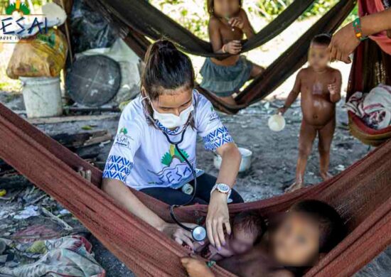 Atendimento do DSEI nas aldeias do povo Yanomami - Foto: Sesai/Ministério da Saúde