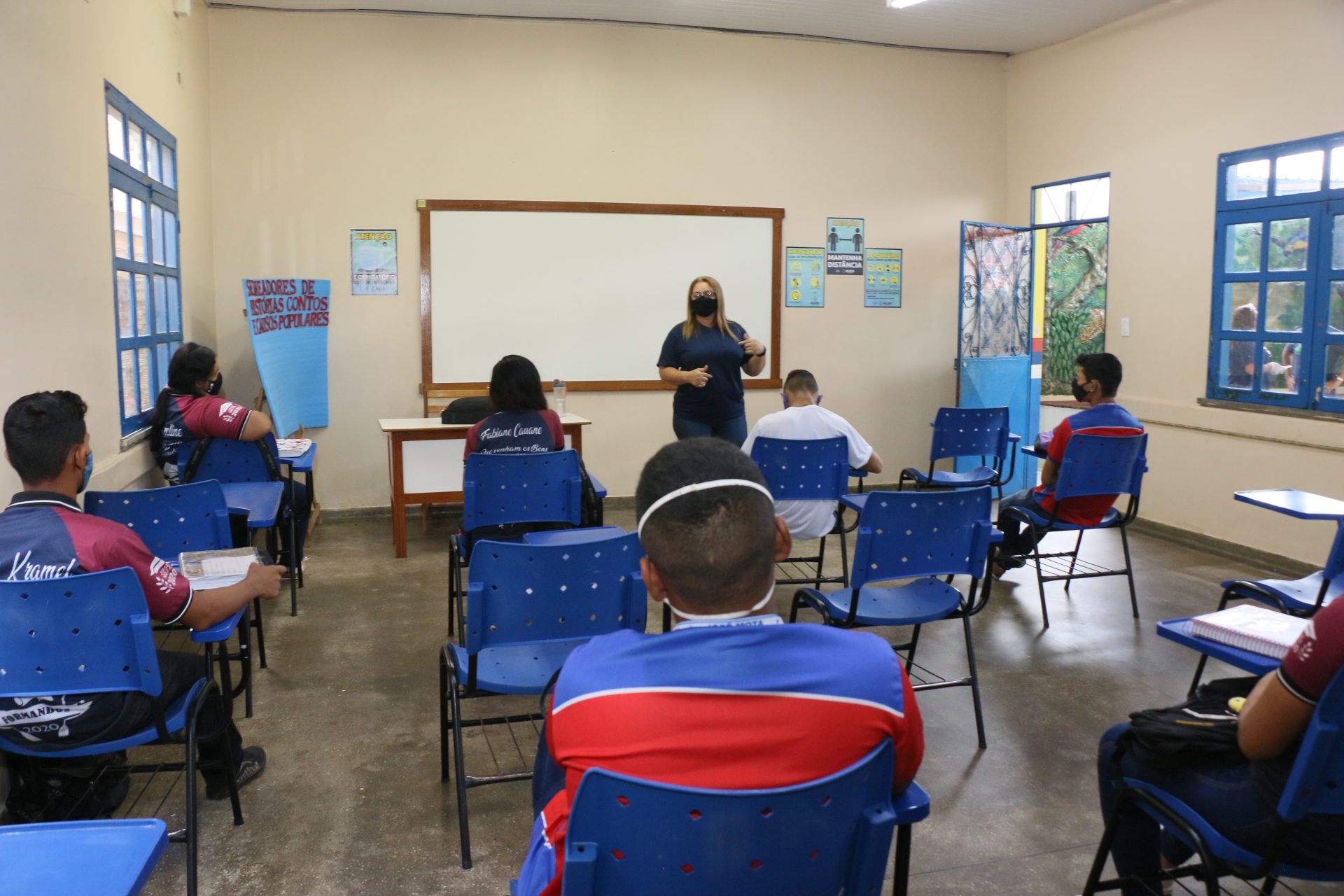 Alunos de Manacapuru foram aprovados em 12 cursos da UEA - Foto: Eduardo Cavalcante/Seduc