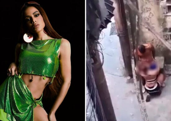 Anitta participou das gravações de um clipe - Foto: Reprodução/Twitter @anitta @guellebar