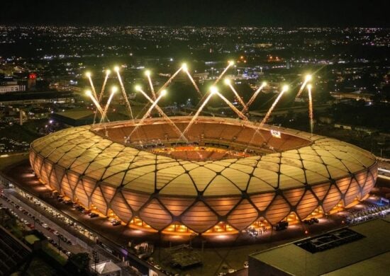 Arena da Amazônia, palco de grandes eventos - Foto: Augustto Albuquerque/Divulgação/Fábrica de Eventos