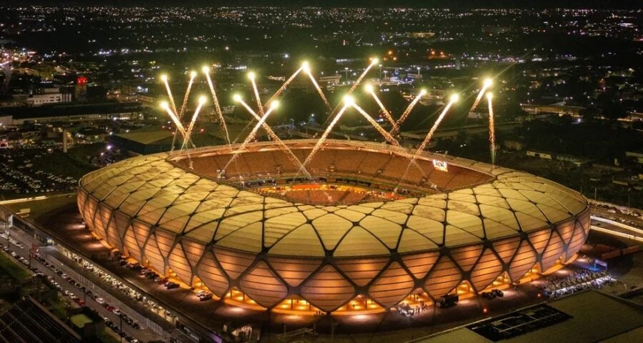 Arena da Amazônia, palco de grandes eventos - Foto: Augustto Albuquerque/Divulgação/Fábrica de Eventos