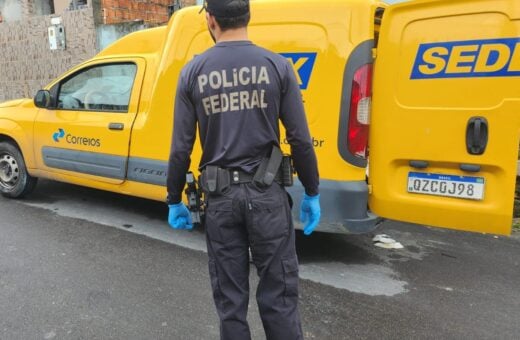 Assalto ao veículo dos Correios é investigado pela Polícia Federal em Manaus - Foto: Divulgação/PF