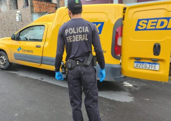 Assalto ao veículo dos Correios é investigado pela Polícia Federal em Manaus - Foto: Divulgação/PF