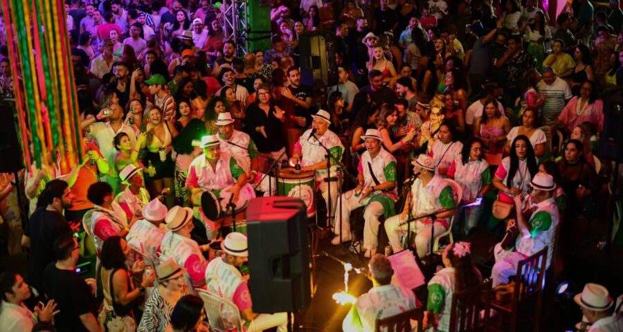 Festa de Carnaval é realizada pelo grupo de samba Couro Velho - Foto: Divulgação/Couro Velho