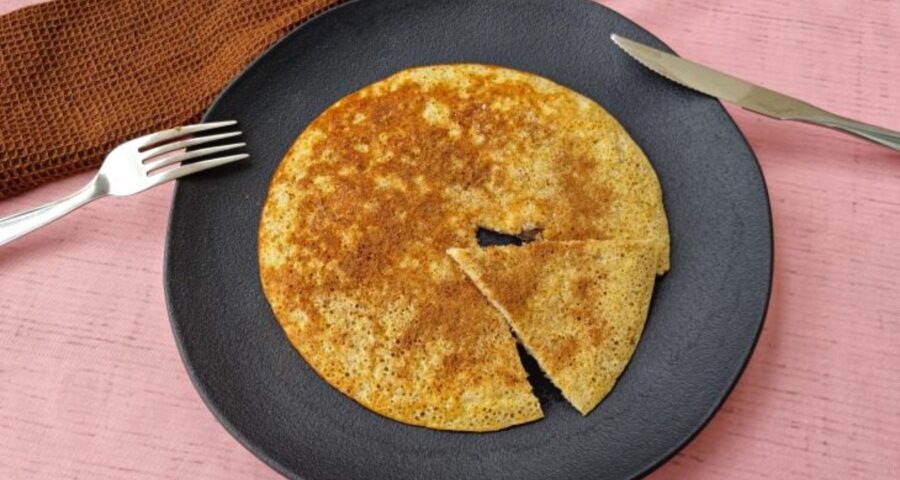 Bolo de banana na frigideira - Foto: Reprodução/Receitaria