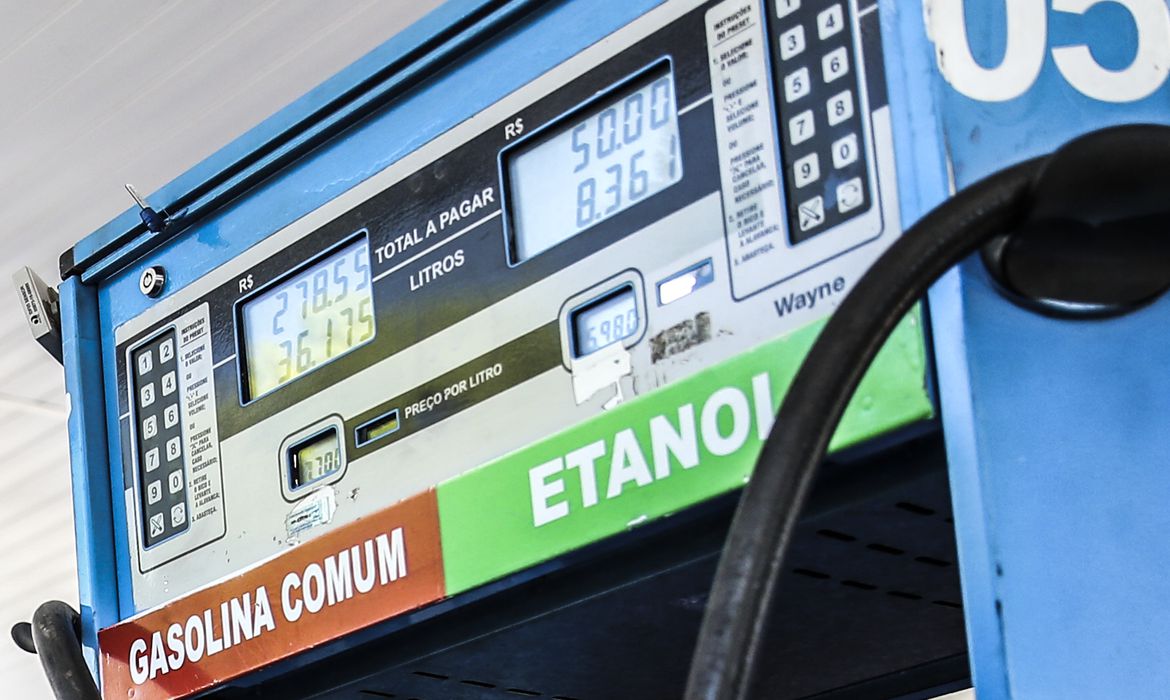 Em três estados, houve aumento no preço médio do etanol, segundo ANP - Foto: José Cruz/Agência Brasil