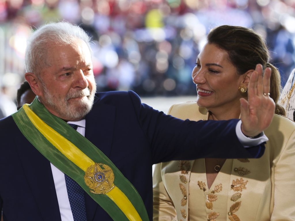Cerimônia de posse do presidente da República, Luiz Inácio Lula da Silva no Palácio do Planalto - Foto: Tânia Rego/Agência Brasil