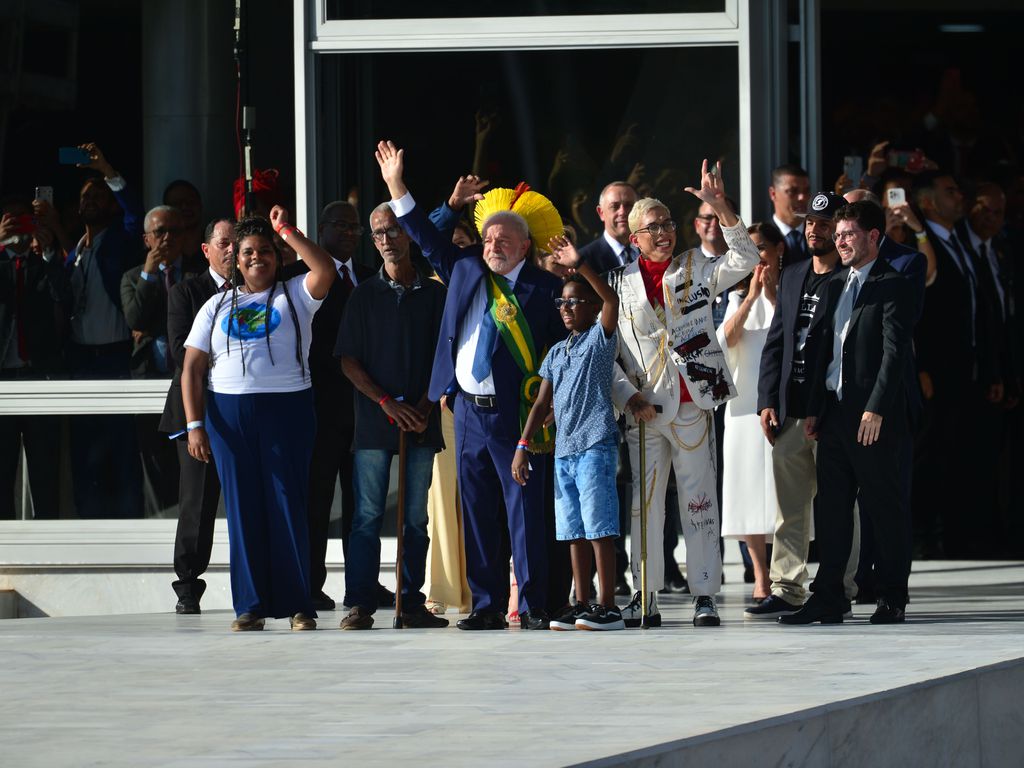 Cerimônia de posse do presidente da República, Luiz Inácio Lula da Silva no Palácio do Planalto - Foto: Marcelo Camargo/Agência Brasil