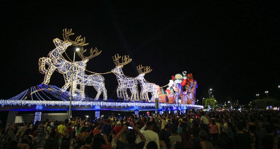 Decoração de Natal será desmontada no sábado - Foto: Antônio Pereira/Semcom