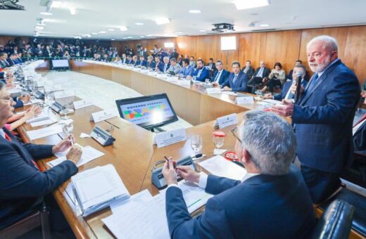 Encontro de Lula com governadores ocorreu nesta sexta (27) - Foto: Ricardo Stucker/Presidência da República