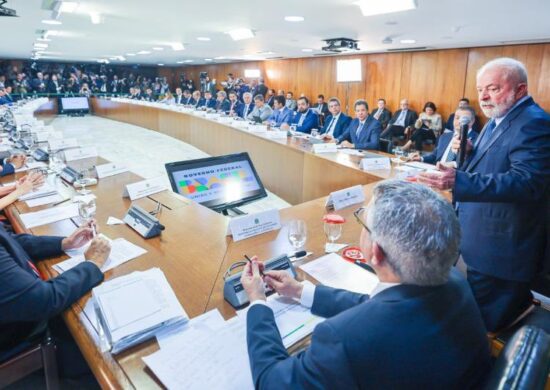 Encontro de Lula com governadores ocorreu nesta sexta (27) - Foto: Ricardo Stucker/Presidência da República