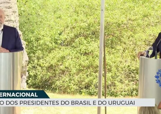 Lula e presidente do uruguai concedem entrevista - Foto: Reprodução/Youtube @tvbrasil