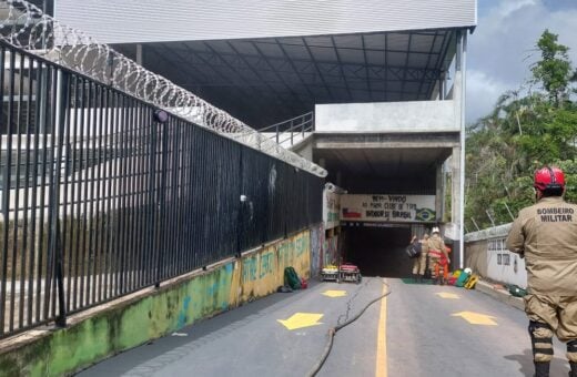 Explosão no clube de tiros ocorreu na manhã deste domingo (15) - Foto: Corpo de Bombeiros