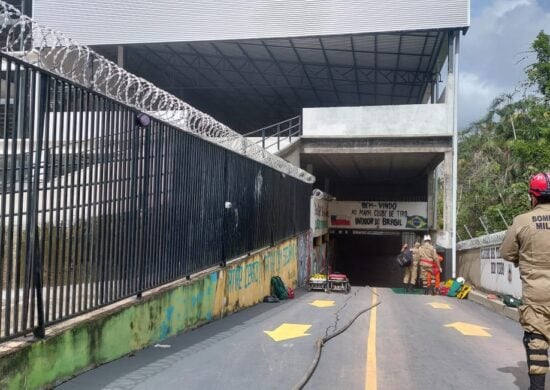 Explosão no clube de tiros ocorreu na manhã deste domingo (15) - Foto: Corpo de Bombeiros